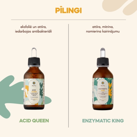 HairTry - Acid Queen - Triholoģiskais Skābju Pīlings Galvas Ādai - 100ml