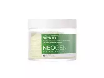 Neogen - Dermalogy Bio-peel Gentle Gauze Peeling - Green Tea - Pīlingojošas Plāksnītes ar Zaļo Tēju - 30 gab.