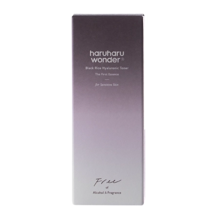 Haruharu Wonder - Black Rice Hyaluronic Toner Free - Mitrinošs sejas toniks ar rīsu fermentu bez smaržas - 150ml