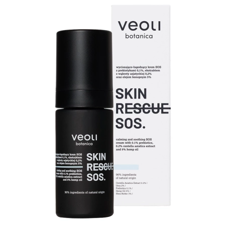 Veoli Botanica - Skin Rescue SOS - Nomierinošs un Mitrinošs SOS Krēms - 30ml