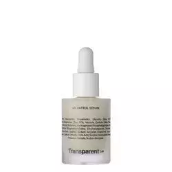 Transparent Lab - Oil Patrol Serum - Matējošs serums taukainai un kombinētai ādai - 30ml