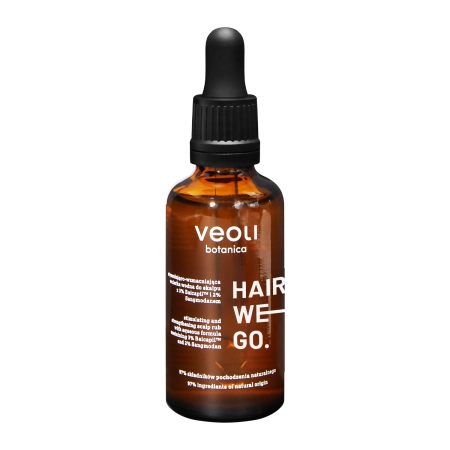 Veoli Botanica - Hair We Go - Stimulējošs un Stiprinošs Ūdeņains Losjons Galvas Ādai - 50ml