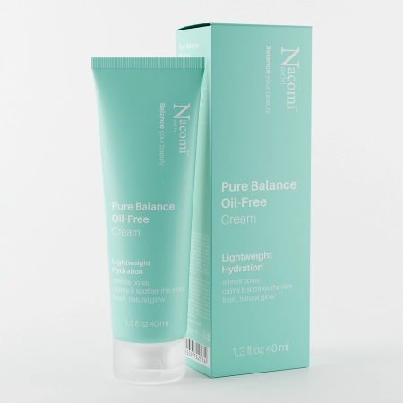 Nacomi - Pure Balance Oil-Free - Mitrinošs Krēms Pure Balance - 40ml