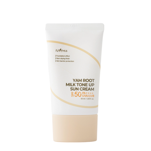 Isntree - Yam Root Milk Tone Up Sun Cream SPF50+/PA++++ - Saules Aizsargkrēms Sejai - 50ml