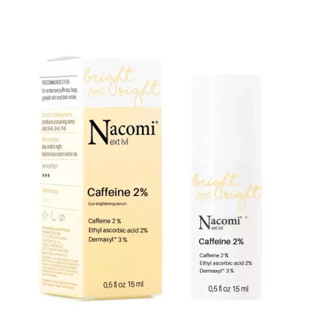 Nacomi - Izgaismojošs Acu Serums ar 2% Kofeīnu - 15ml