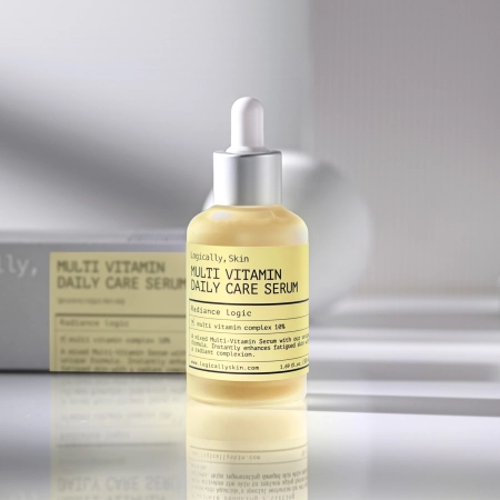 Logically, Skin - Multi Vitamin Daily Care Serum - Izgaismojošs Vitamīnu Serums Sejai - 50ml