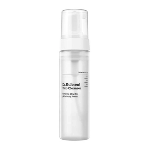 Dr.Different - Zero Cleanser for Normal & Dry Skin - Hipoalerģiskas Putas Sejas Mazgāšanai - 200ml