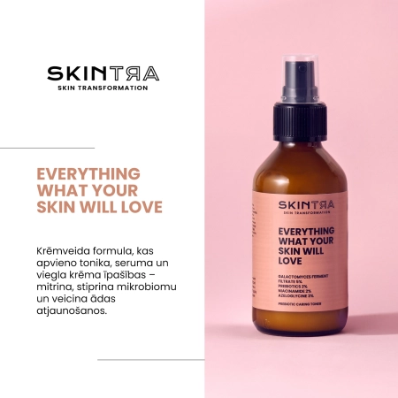 SkinTra - Everything What Your Skin Will Love - Prebiotisks Toniks - 100ml