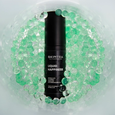 SkinTra - Liquid Happiness - Sejas un Acu Zonas Serums ar 0,3% Retinālu - 30ml