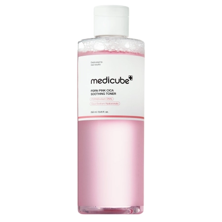Medicube - PDRN Pink Cica Soothing Toner - Mitrinošs un Izgaismojošs Toniks Sejai - 250ml