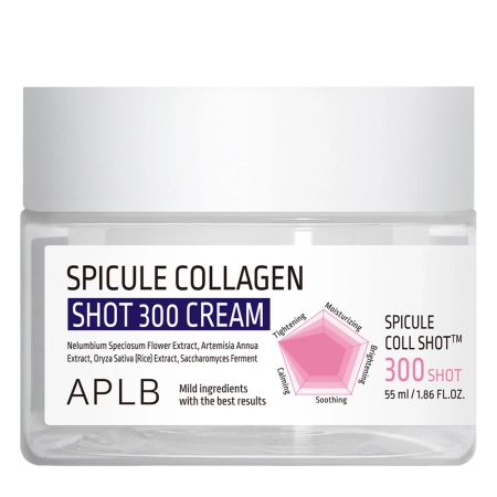 APLB - Spicule Collagen Shot 300 Cream - Mikroadatu Krēms ar Kolagēnu - 55ml