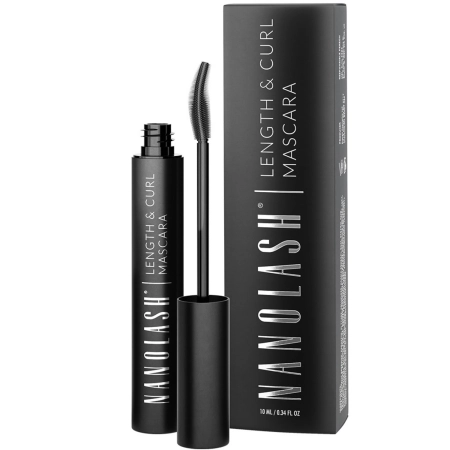 Nanolash - Length&Curl Mascara - Pagarinoša un Paceļoša Skropstu Tuša - 10ml