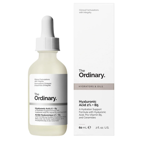 The Ordinary - Hyaluronic Acid 2% + B5 - Mitrinošs Serums ar 2% Hialuronskābi un B5 Vitamīnu- 60ml