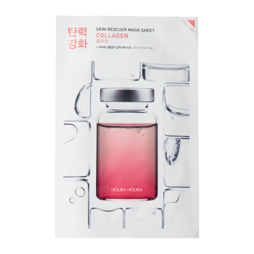 Holika Holika - Skin Rescuer Mask Sheet - Collagen - Liftinga Maska ar Kolagēnu - 20ml