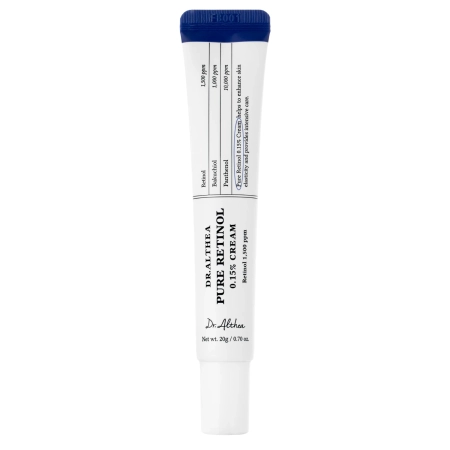 Dr. Althea - Pure Retinol 0,15% Cream - Pretnovecošanās Krēms Sejai ar Retinolu - 20g