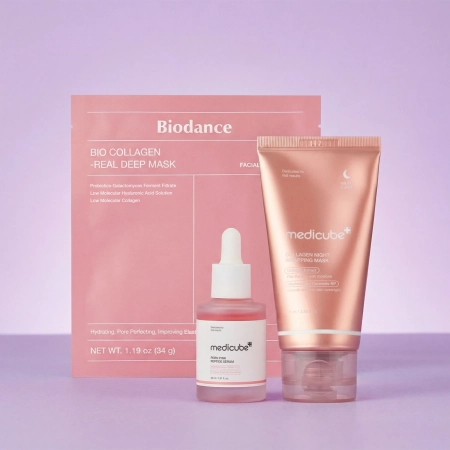 Komplekts Double Collagen Boost Set - 75 ml + 34 g + 30 ml