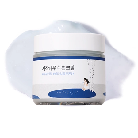 Round Lab - Birch Juice Moisturizing Cream - Mitrinošs Krēms ar Bērzu Sulu - 80ml