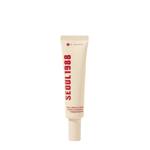 K-SECRET - SEOUL 1988 Eye Cream : Retinal Liposome 4% + Fermented Bean - Nostiprinošs Krēms ar Retinālu Ādai zem Acīm - 30ml