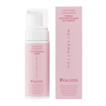 Nacomi - Zero Pore & Blemishes - Sejas Attīrošas Putas - Marshmallow - 150ml