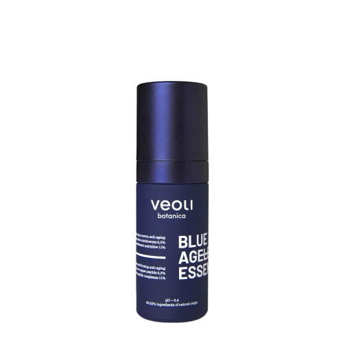 Veoli Botanica - Blue Ageless Essence - Aizpildošs un Nostiprinošs Serums Pret Novecošanos - 30ml