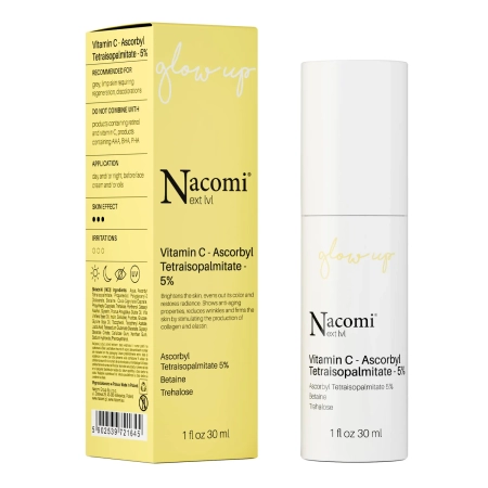 Nacomi - Next Lvl - C Vitamīns - Ascorbyl Tetraisopalmitate 5% - 30ml
