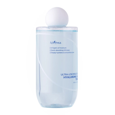 Isntree - Ultra - Low Molecular Hyaluronic Acid Toner - Sejas Toniks ar Hialuronskābi - 300ml