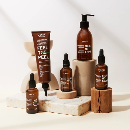Veoli Botanica - Make Me Shine - Izlīdzinoša un Mirdzumu Piešķiroša Maska Matiem - 140ml