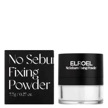 ELROEL - No Sebum Fixing Powder - Matējošais Puderis - Birstošais - 7,7g