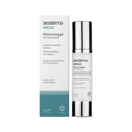 Sesderma - Azelac - Moisturizing Gel - Mitrinošs un Izgaismojošs Sejas Gēls ar Azelainskābi - 50ml