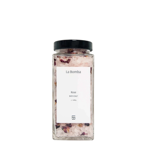 La Bomba - Rose Bath Salt - Vannas Sāls - Rose - 680g