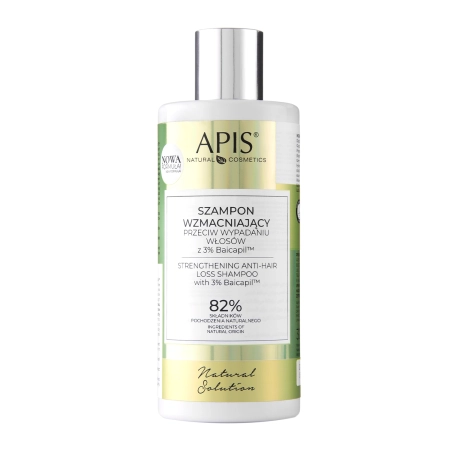 Apis - Natural Solution - Stiprinošs Šampūns Pret Matu Izkrišanu ar 3% Baicapil™ - 300ml
