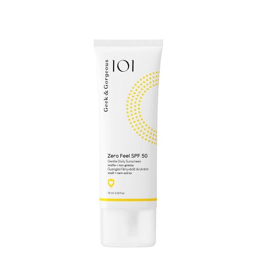 Geek&Gorgeous - Zero Feel SPF50 - Ultraviegls Saules Aizsargkrēms SPF50 - 75ml