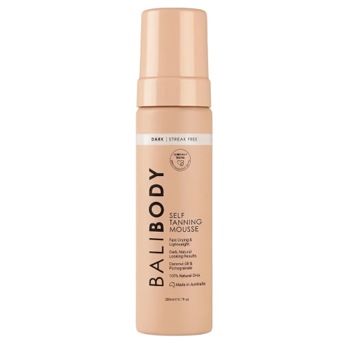 Bali Body - Self Tanning Mousse - Paštonējošās Putas Ķermenim - 200ml