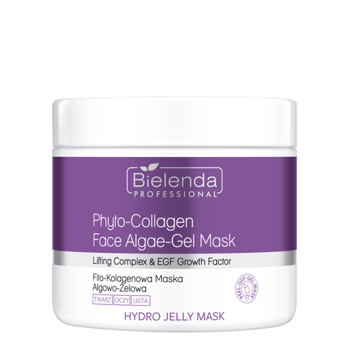 Bielenda Professional - Hydro Jelly Mask - Fito-Kolagēna Aļģu Želejas Maska - 190g