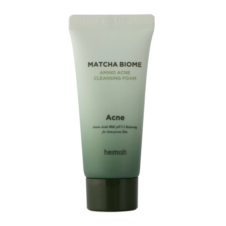 Heimish - Matcha Biome Amino Acne Cleansing Foam - Attīrošas Putas - 30ml