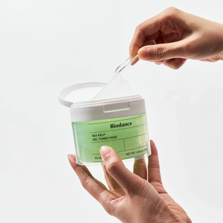 Biodance - Sea Kelp Gel Toner Pad - Nomierinošie Spilventiņi Sejai - 60gab