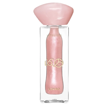 LOVRO - Bloomlight Lipgloss - Apjomu Palielinošs Lūpu Spīdums ar Atvēsinošu Efektu - 03 Pearl Whisper - 5,5g