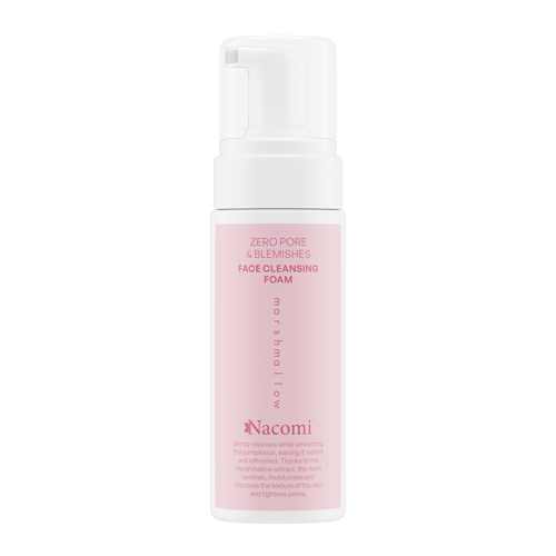 Nacomi - Zero Pore & Blemishes - Sejas Attīrošas Putas - Marshmallow - 150ml