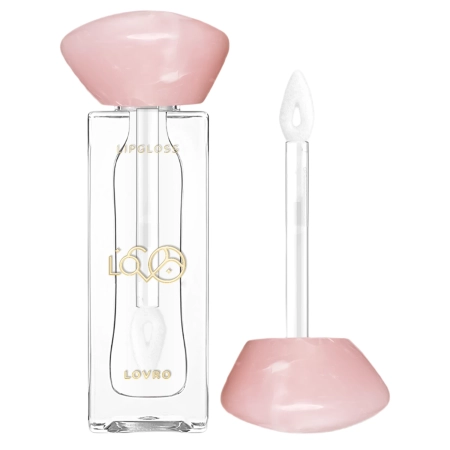 LOVRO - Bloomlight Lipgloss - Apjomu Palielinošs Lūpu Spīdums ar Atvēsinošu Efektu - 01 Pure Shine - 5,5g