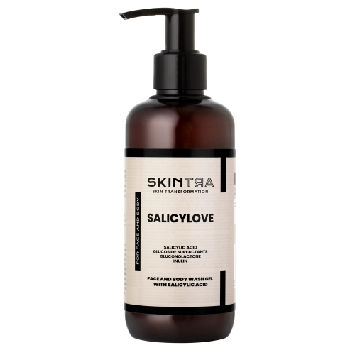 SkinTra - Salicylove - Sejas un Ķermeņa Mazgāšanas Želeja ar Salicilskābi - 250ml