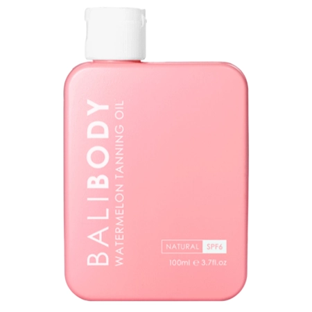 Bali Body - Watermelon Tanning Oil SPF6 - Sauļošanās Eļļa ar Arbūza Sēklu Eļļu - 100ml