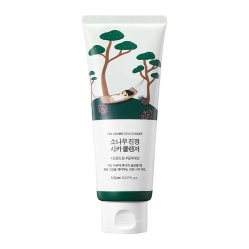 Round Lab - Pine Calming Cica Cleanser - Želeja Sejas Mazgāšanai - 150ml