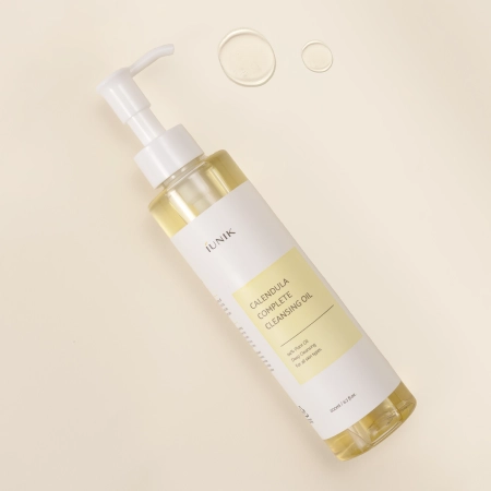 iUNIK - Calendula Complete Cleansing Oil - Attīrošā Eļļa Ar Kliņģerīšu Ekstraktu - 200ml