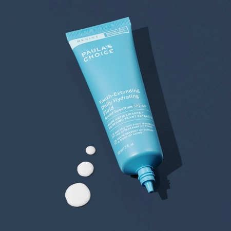 Paula's Choice - Resist - Youth-Extending Daily Hydrating Fluid SPF50 - Mitrinoša Emulsija ar SPF - 60ml