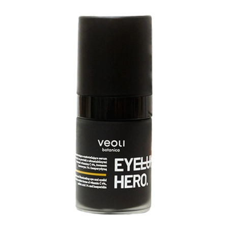 Veoli Botanica - Eyeluminate Hero - Energizējošs un Izgaismojošs Acu Zonas Serums ar Stabilām C Vitamīna Formām - 15ml