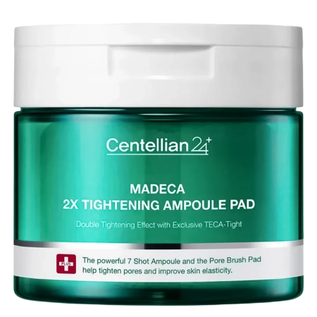 Centellian24 - Madeca Double Tightening Ampoule Pad - Sejas Spilventiņi ar Nostiprinošu Serumu - 60 Gab.