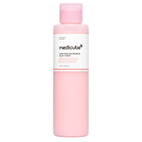 Medicube - PDRN Pink Niacinamide Milky Toner - Izgaismojošs Pieniņveida Toniks ar PDRN un Niacinamīdu - 150ml