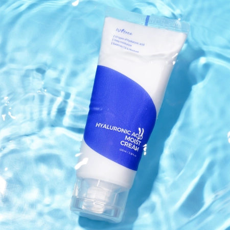 Isntree - Hyaluronic Acid Moist Cream - Mitrinošs Krēms ar Hialuronskābi - 100ml