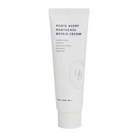 HEVEBLUE - Penta Berry Panthenol Repair Cream - Atjaunojošs Sejas Krēms - 50ml