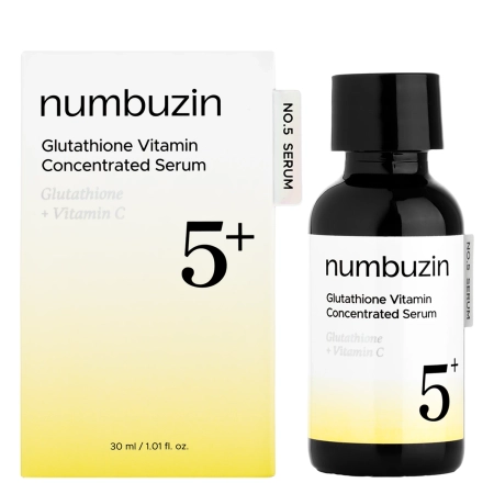 Numbuzin - No.5 Vitamin Concentrated Serum - Izgaismojošs Vitamīnu Serums - 30ml